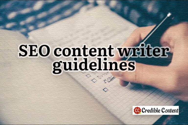 SEO Guidelines For Content Writers For Better Rankings