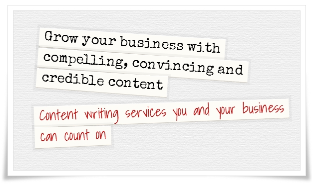 Grow your business with content writing