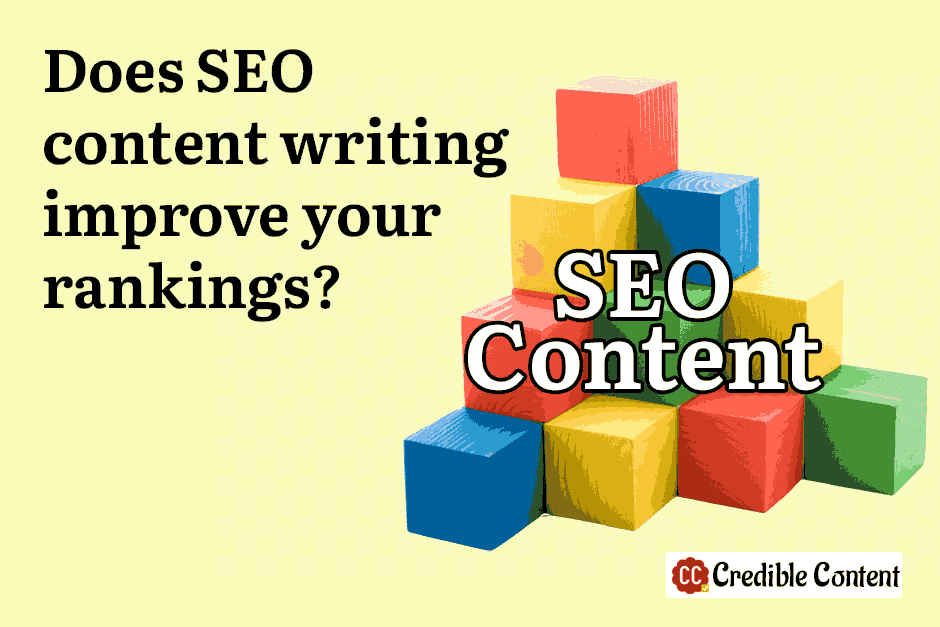 Does SEO content writing improve your rankings