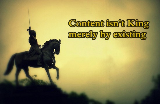 Content alone is not King