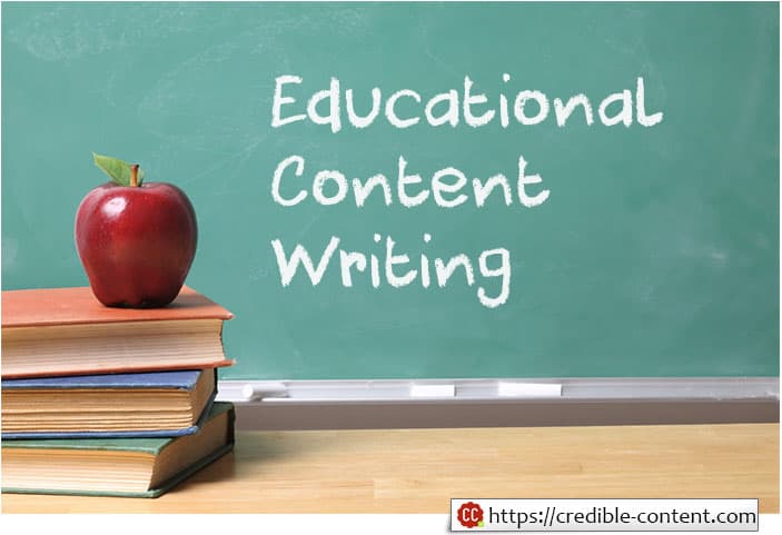 content writing on education examples