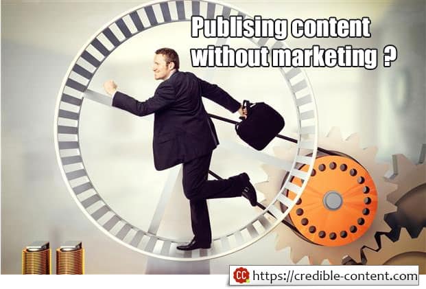 Rubbishing content without marketing