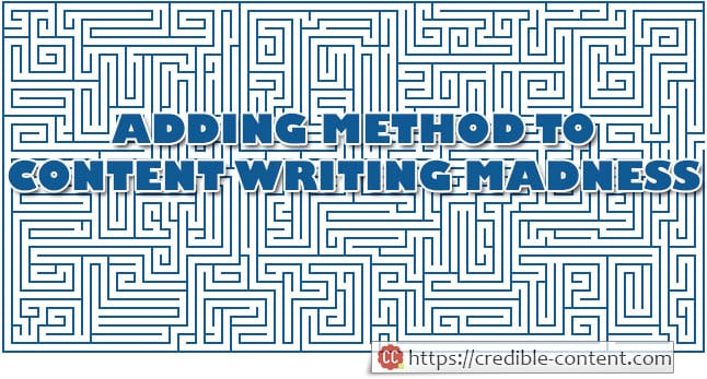 Adding method to content writing madness