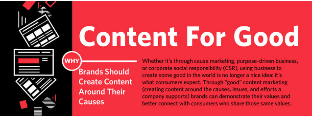 Doing good work for content marketing
