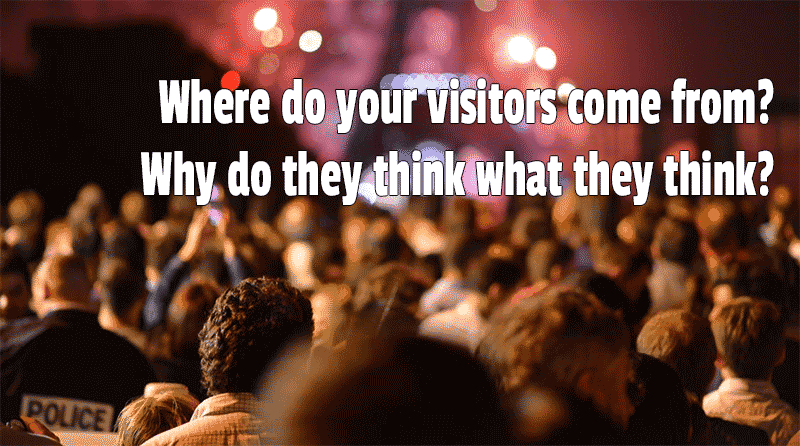 SEO content writing needs to understand where your visitors come from