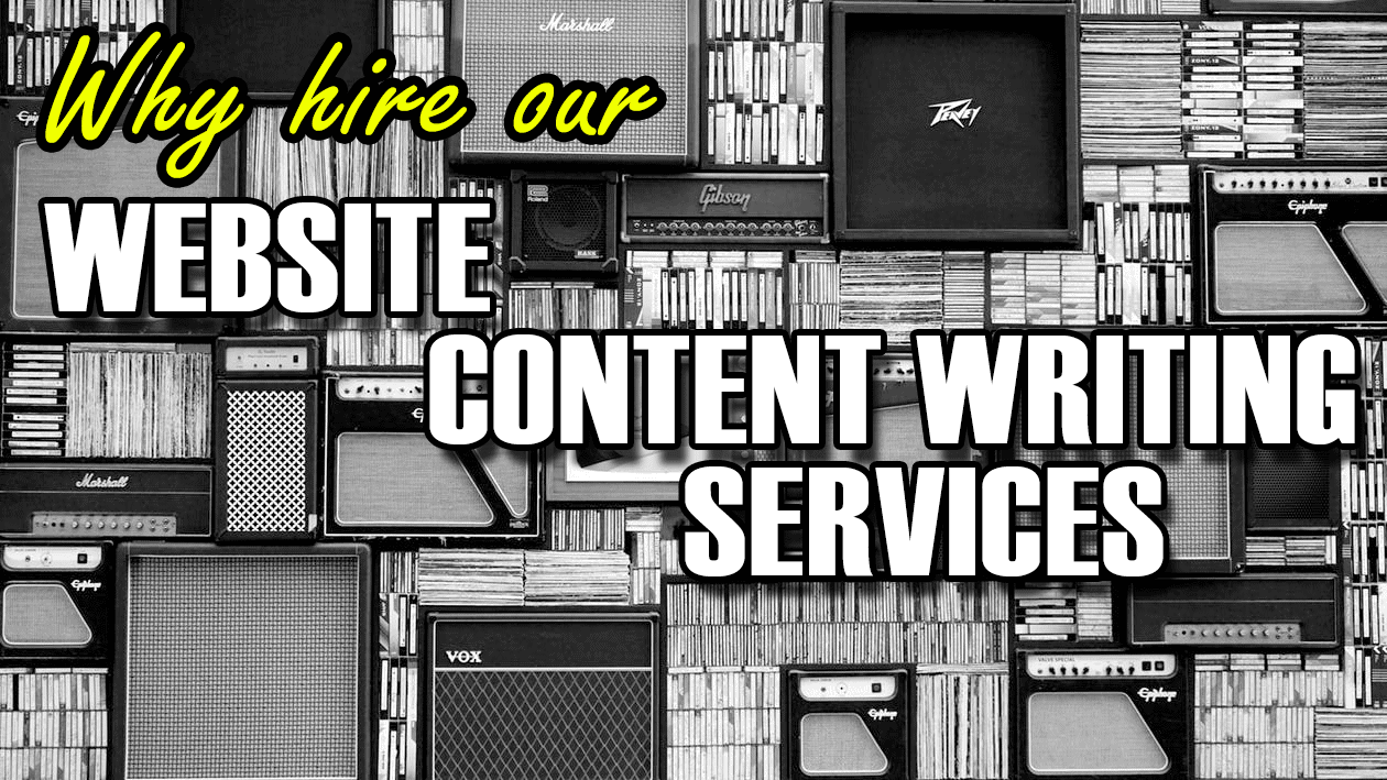 Website content writing services