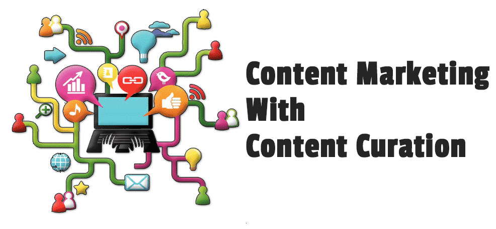 Content marketing with content curation