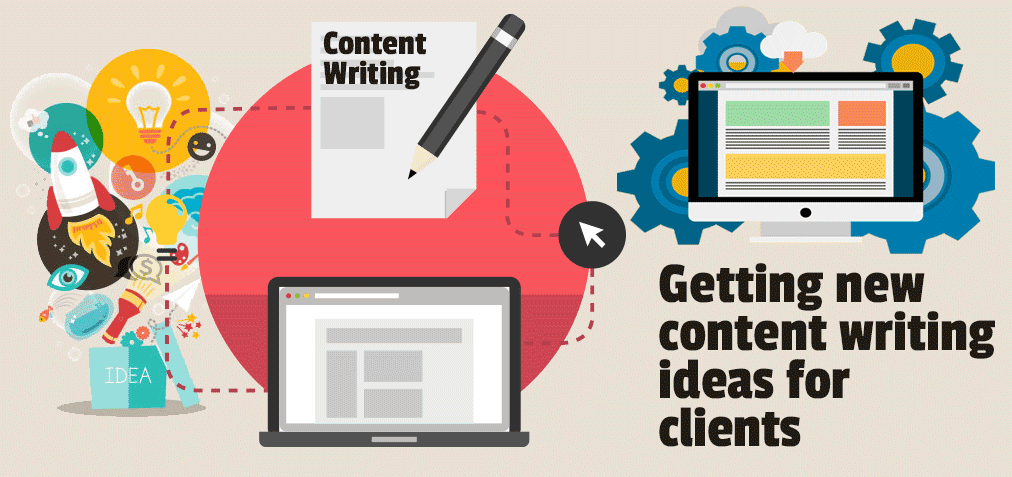 Getting content writing ideas for clients