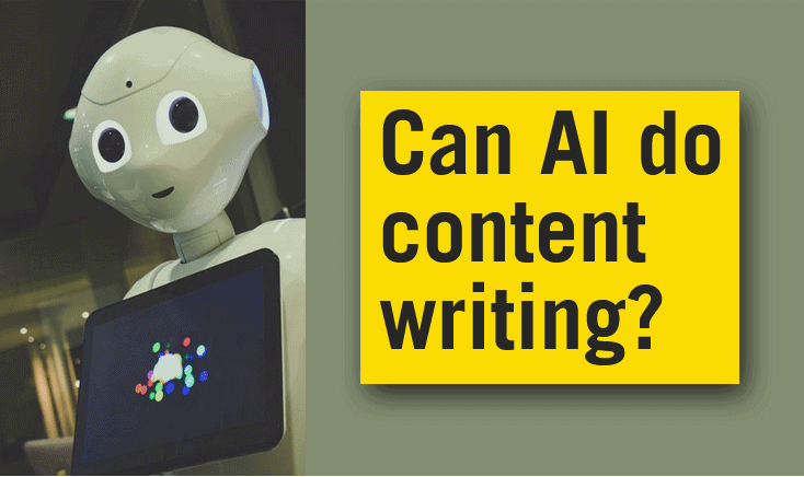 Can AI do content writing?