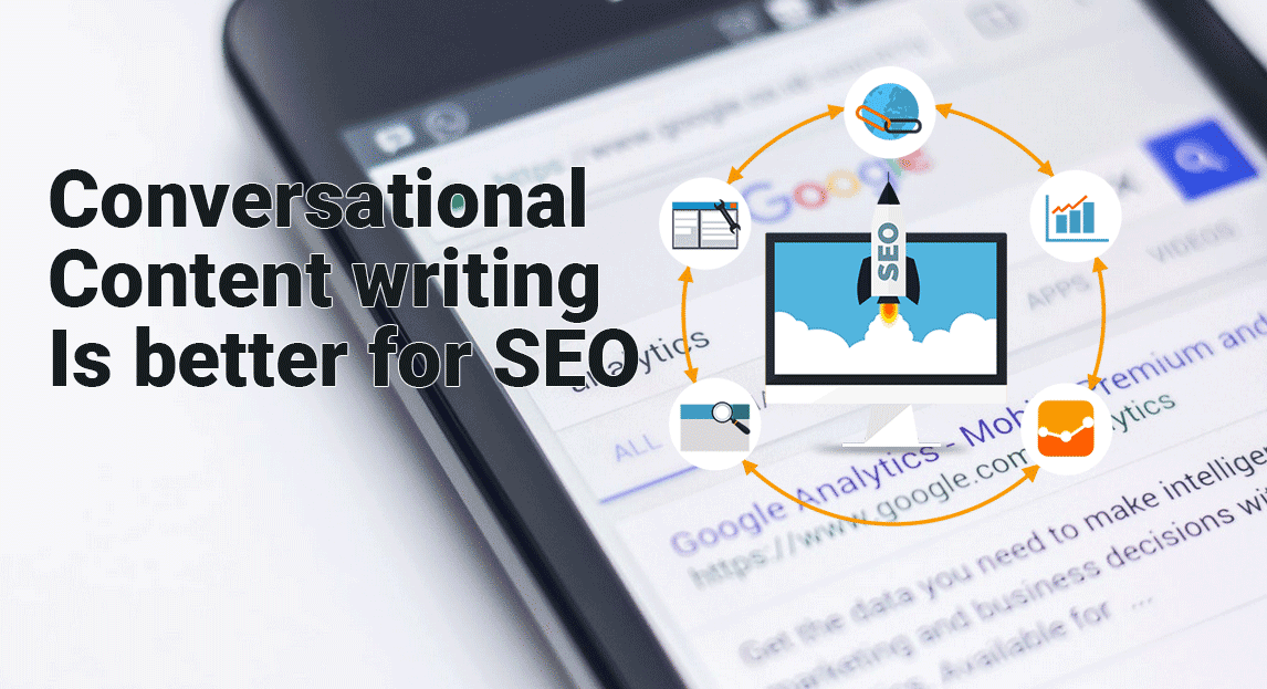 Conversational content writing is better for SEO