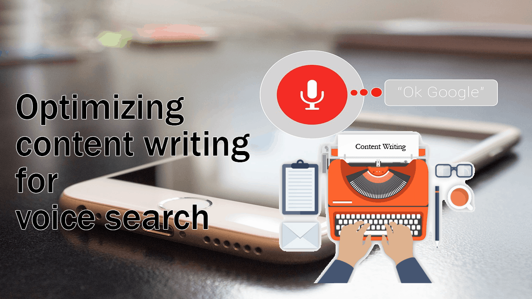 Optimizing content writing for voice search