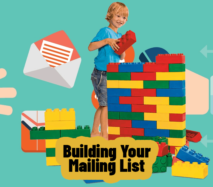 Building your own mailing list for content marketing success