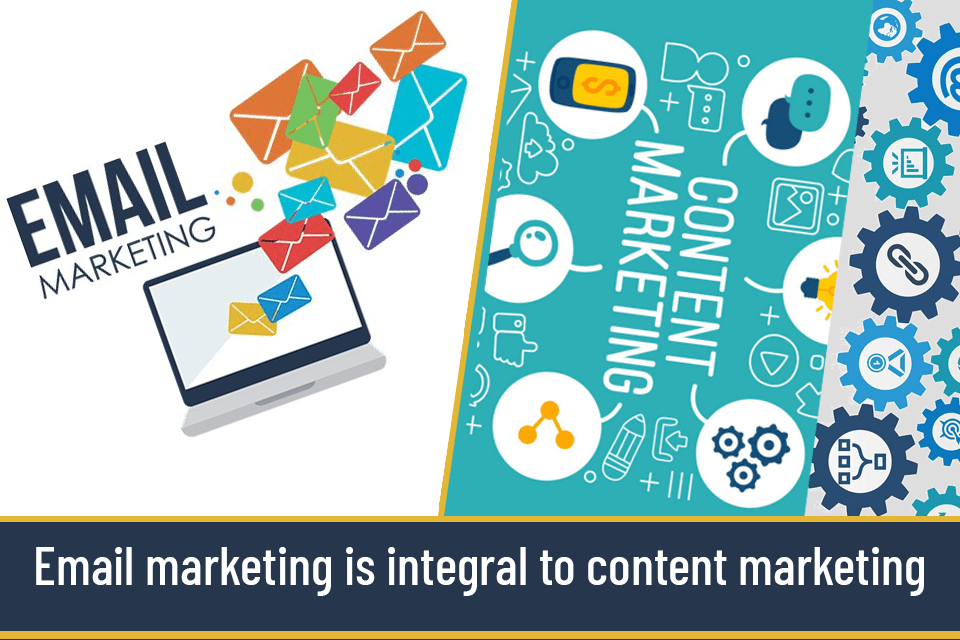Email marketing is important for content marketing success