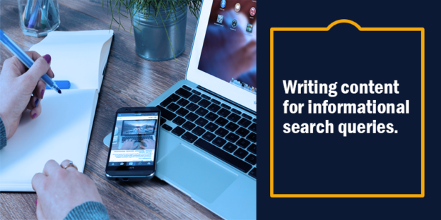 How to write content for informational search queries