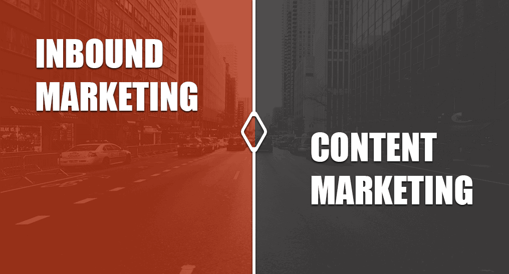 Difference between inbound marketing and content marketing