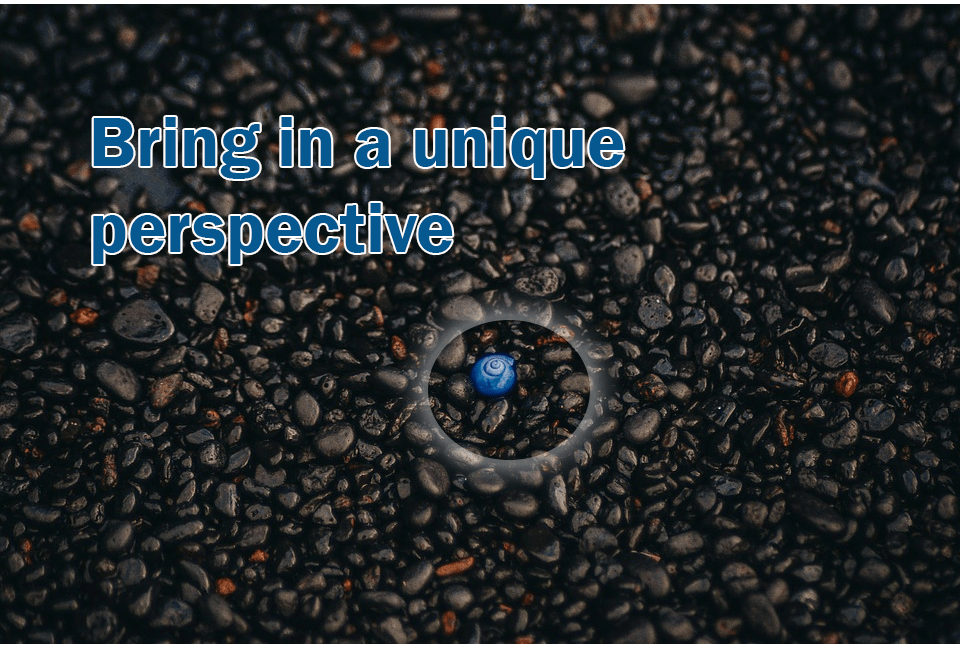 Write content with your unique perspective
