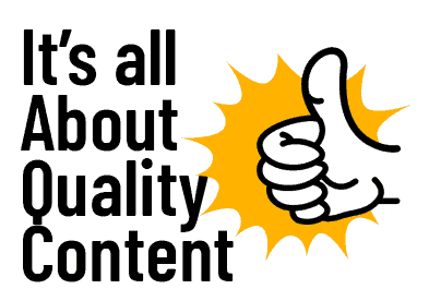 SEO copywriting is all about quality content