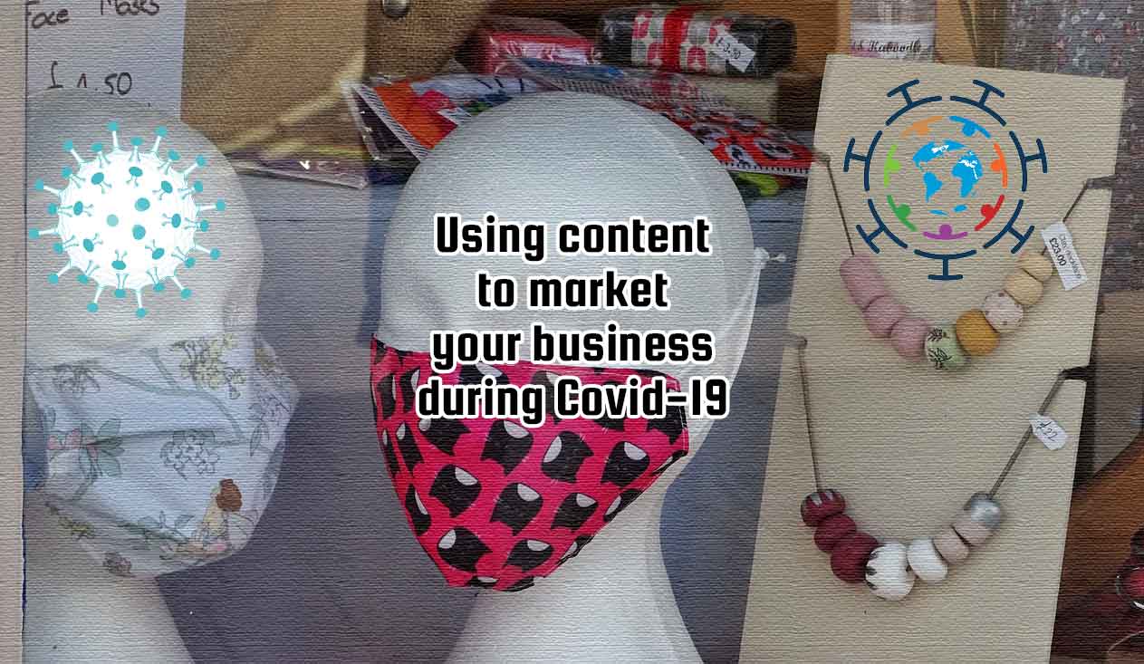 Using content for marketing during Covid-19