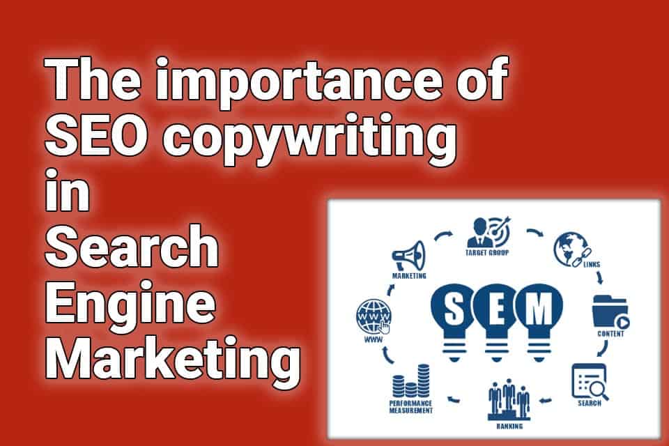 The importance of SEO copywriting in search engine marketing
