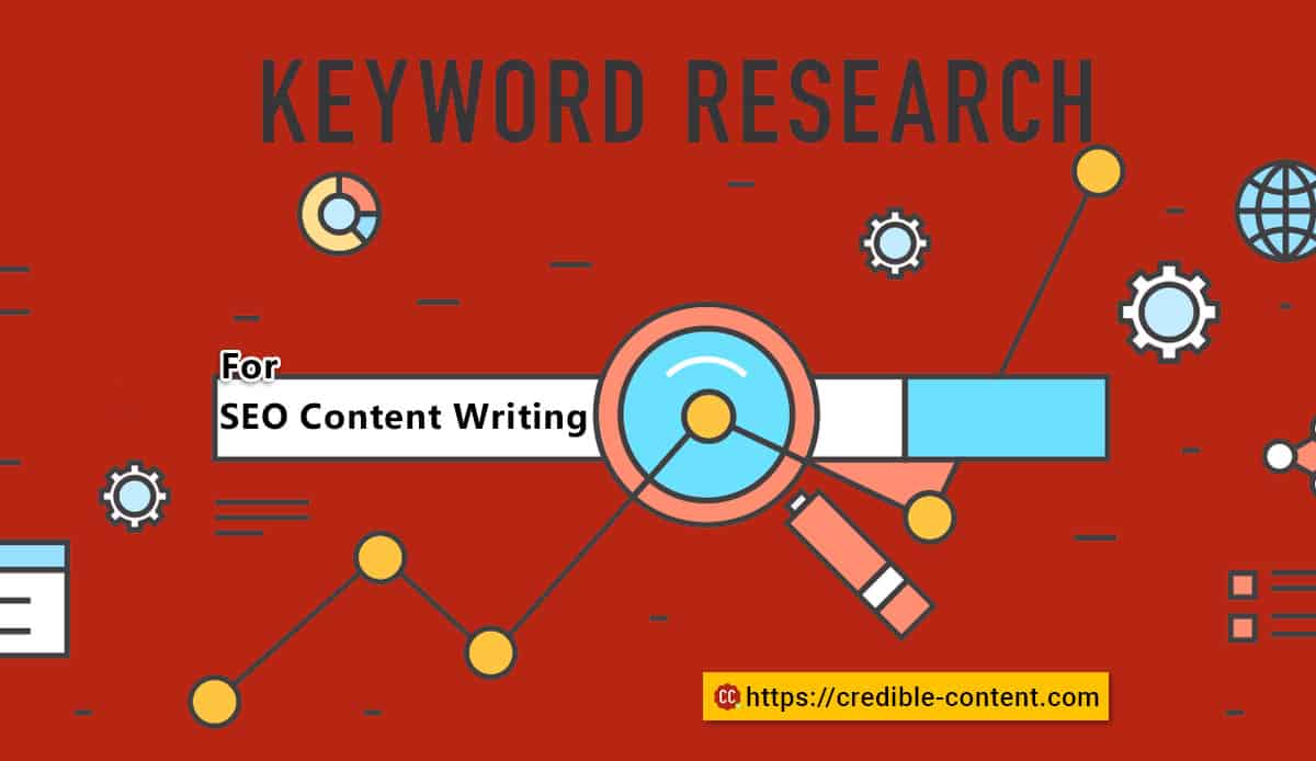 Keyword research for SEO content writing