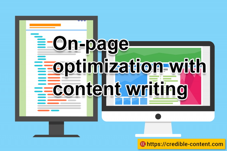 How To Achieve On-page Optimization With Content Writing - Credible ...