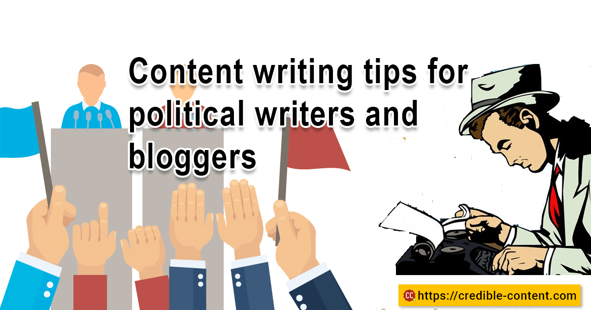 how to be a political writer