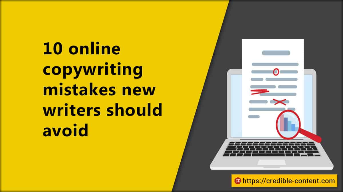 10 online copywriting mistakes to avoid