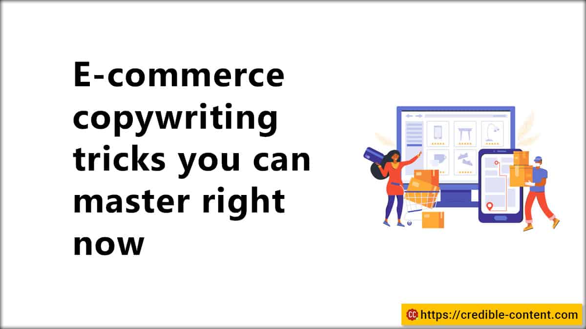 E-commerce copywriting tricks you can master right now