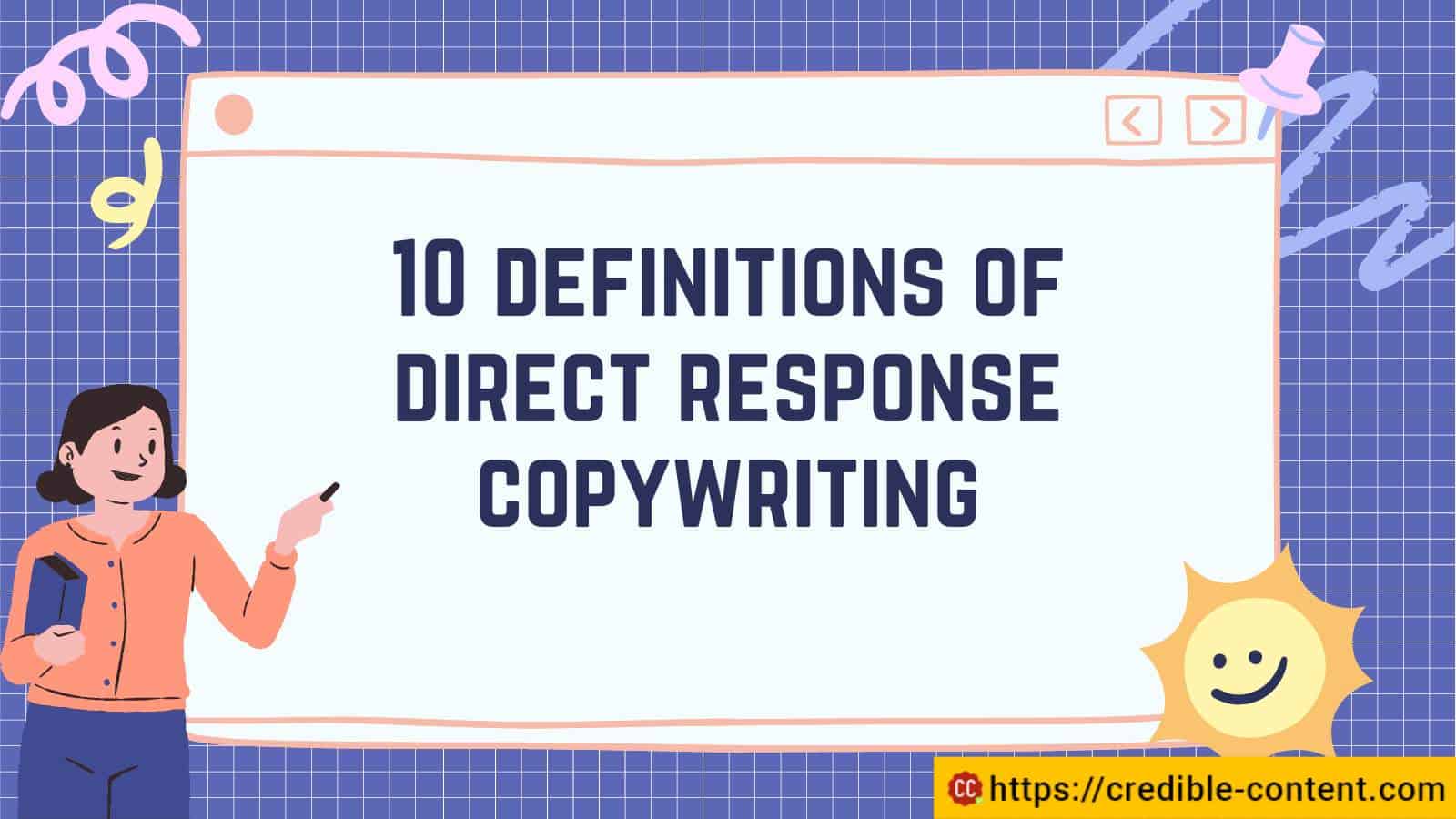 10 definitions of direct response copywriting
