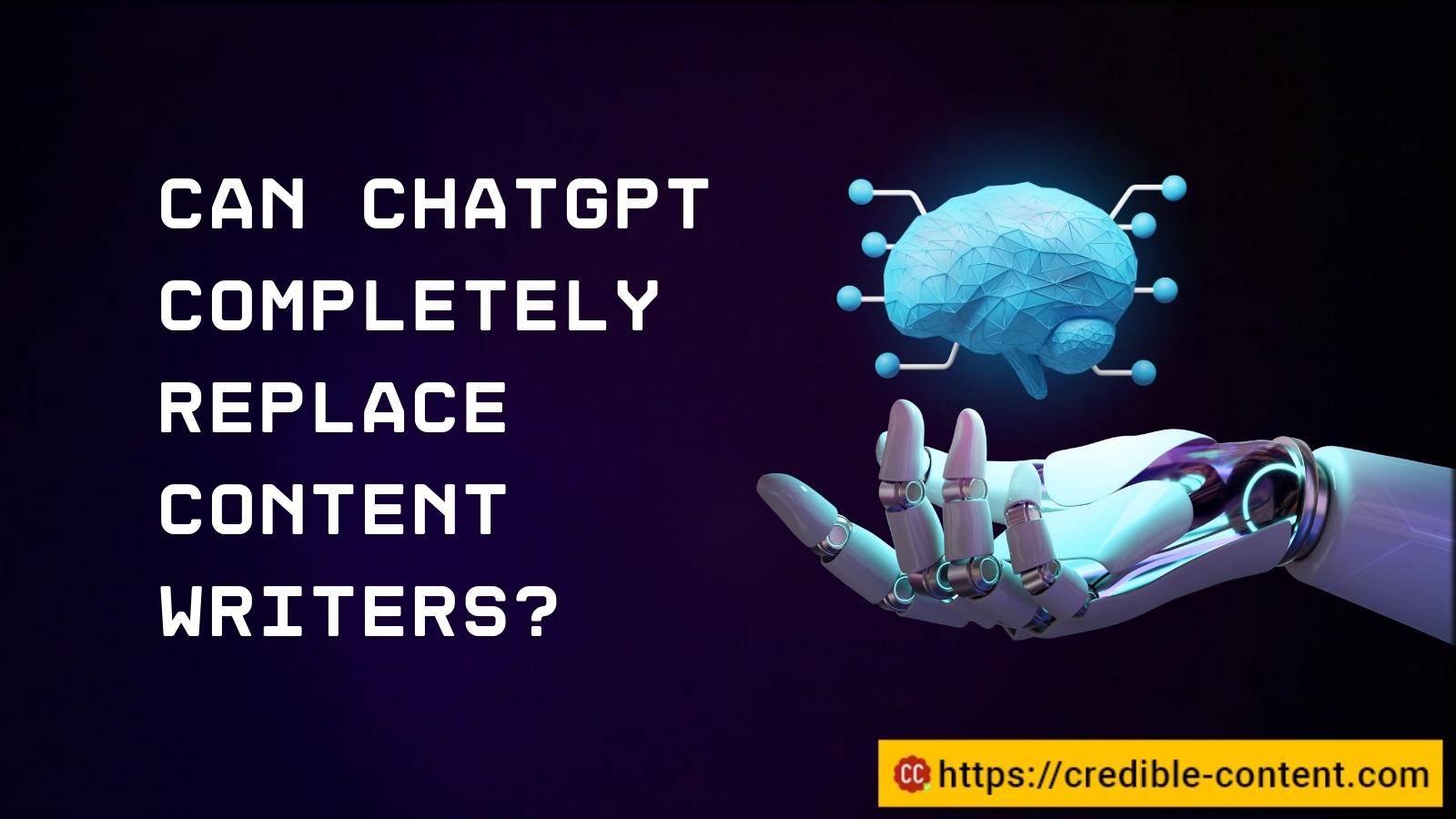 Can ChatGPT completely replace content writers