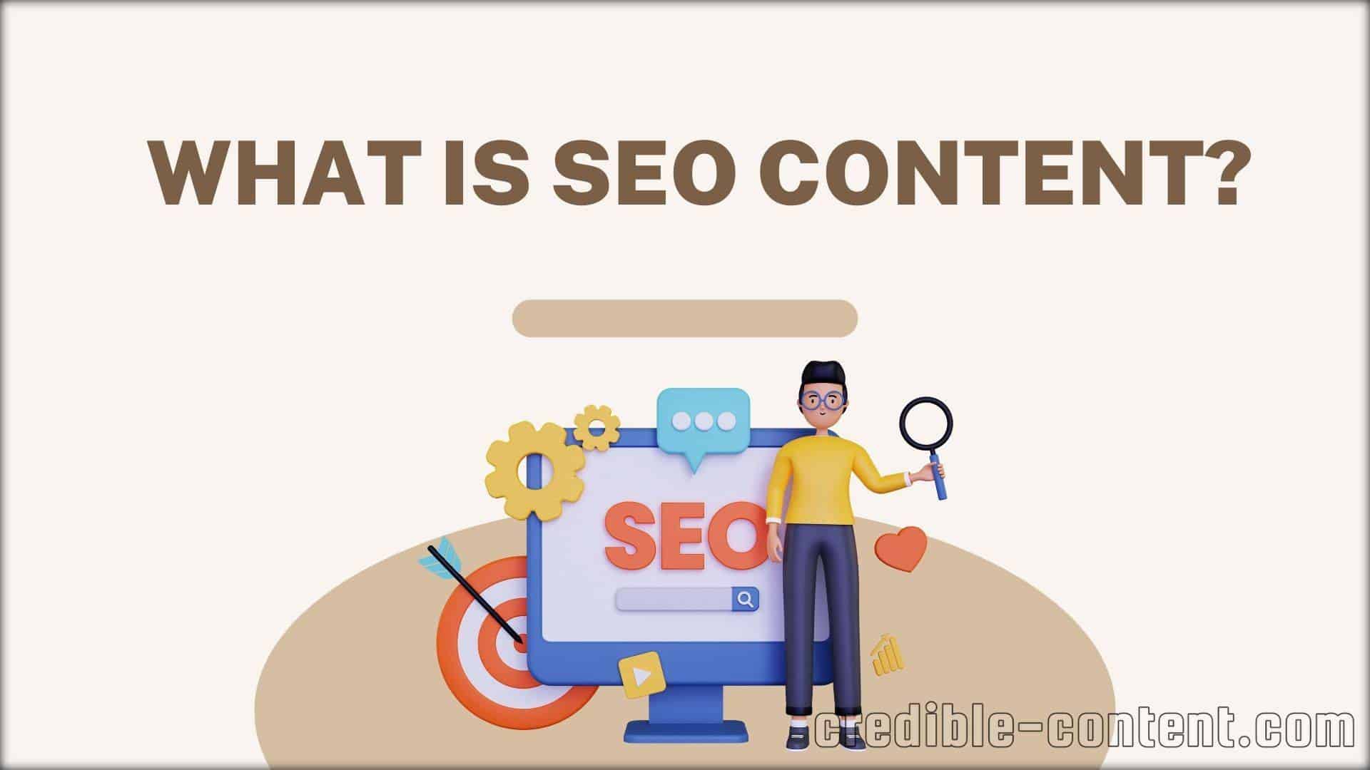 What is SEO content