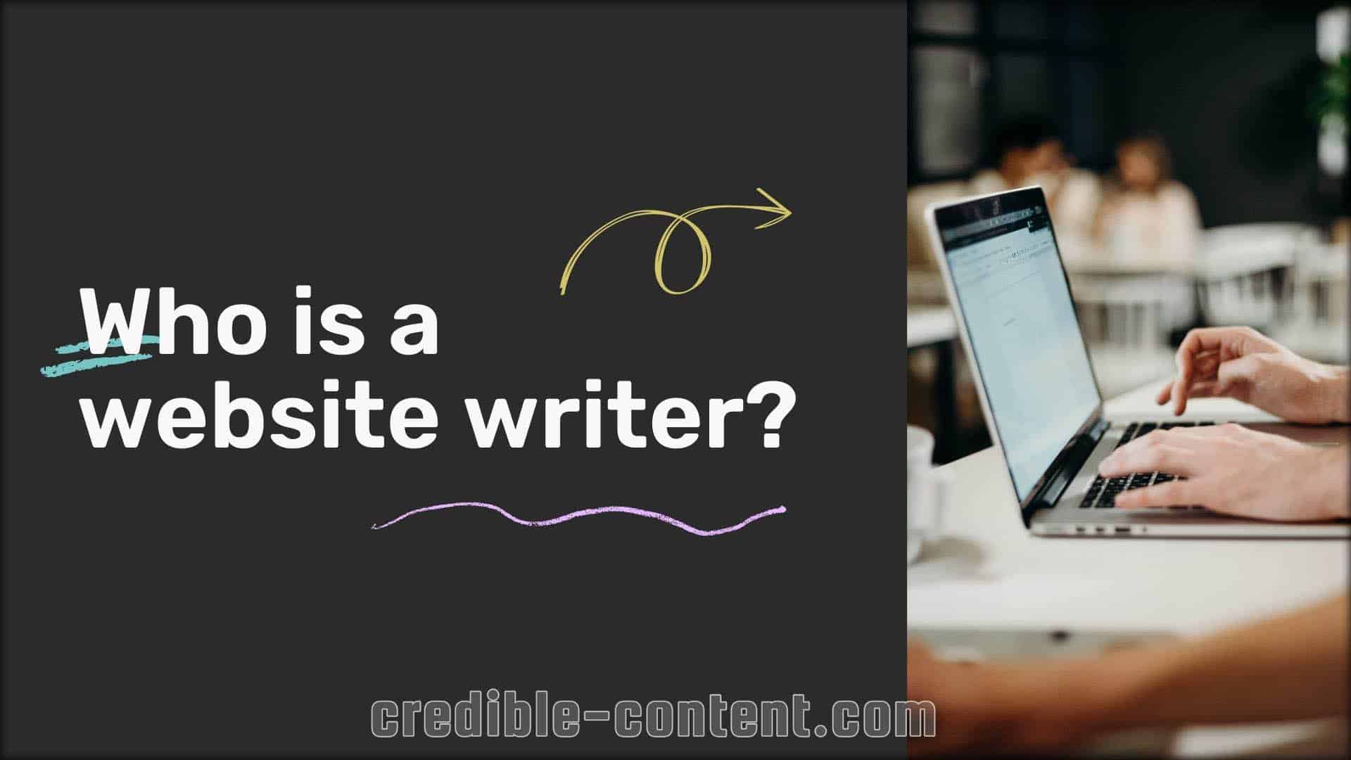 Who is a website writer