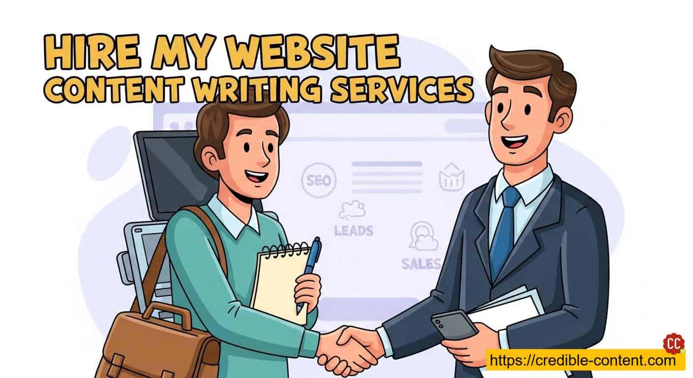 Hire my website content writing services