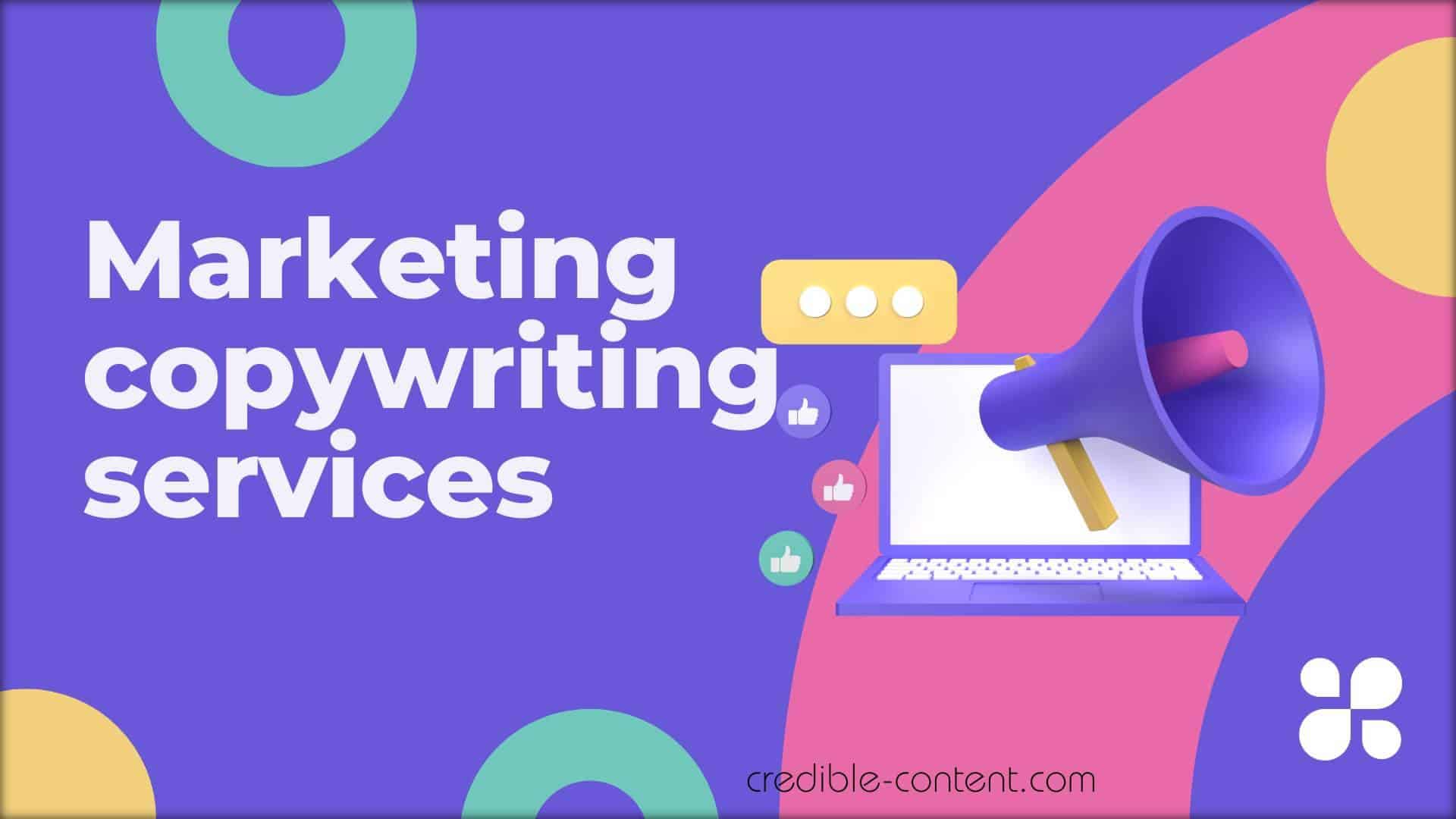 Marketing copywriting services