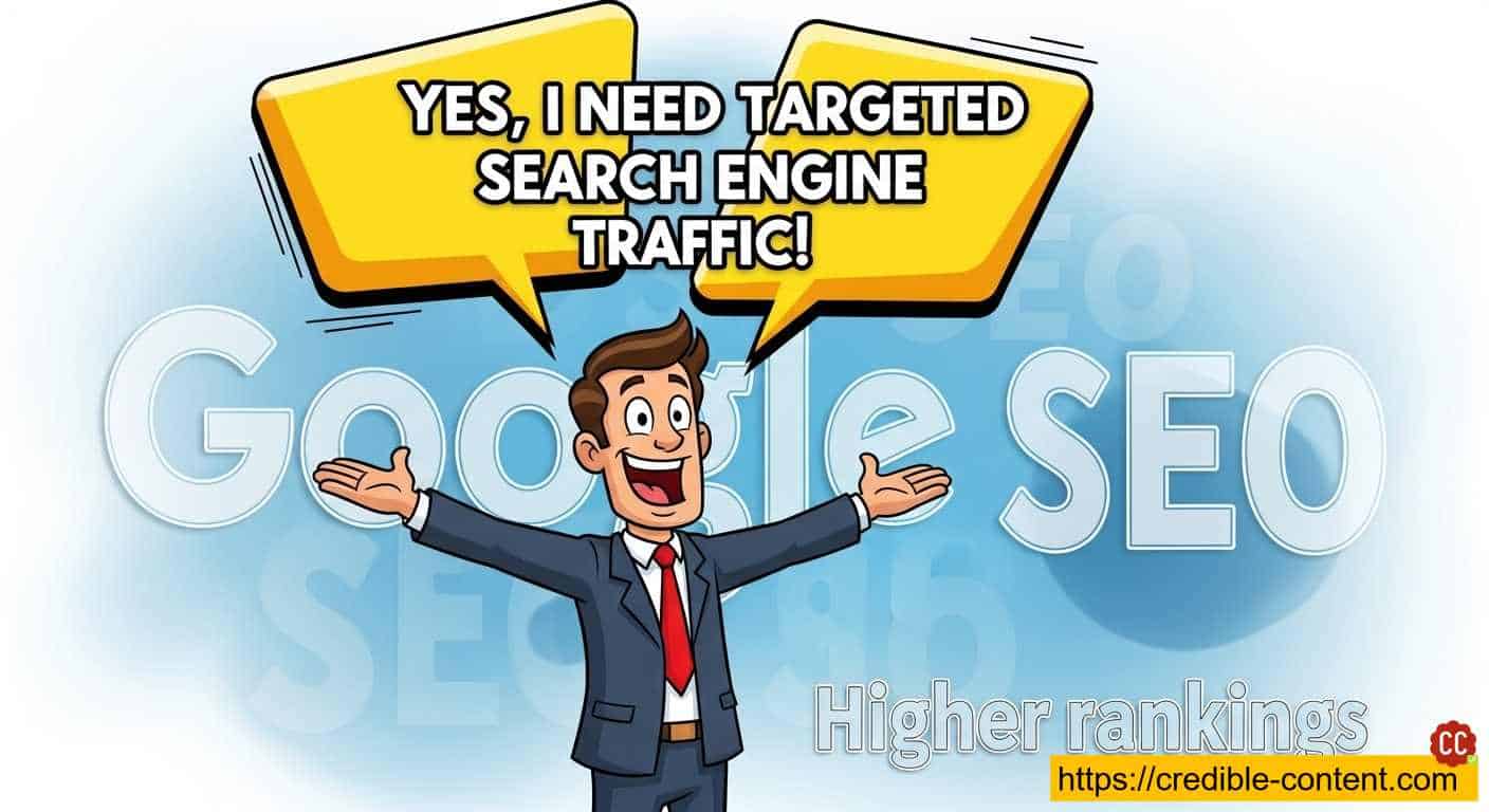 Targeted search engine traffic needed