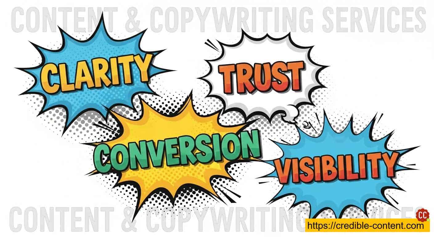 What my content writing and copywriting services bring