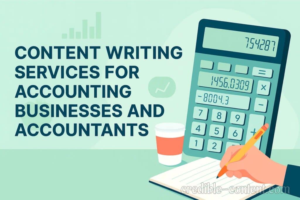 Content writing services for accountants