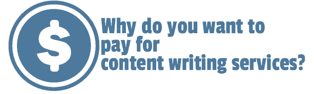 Content Writing Services Cost