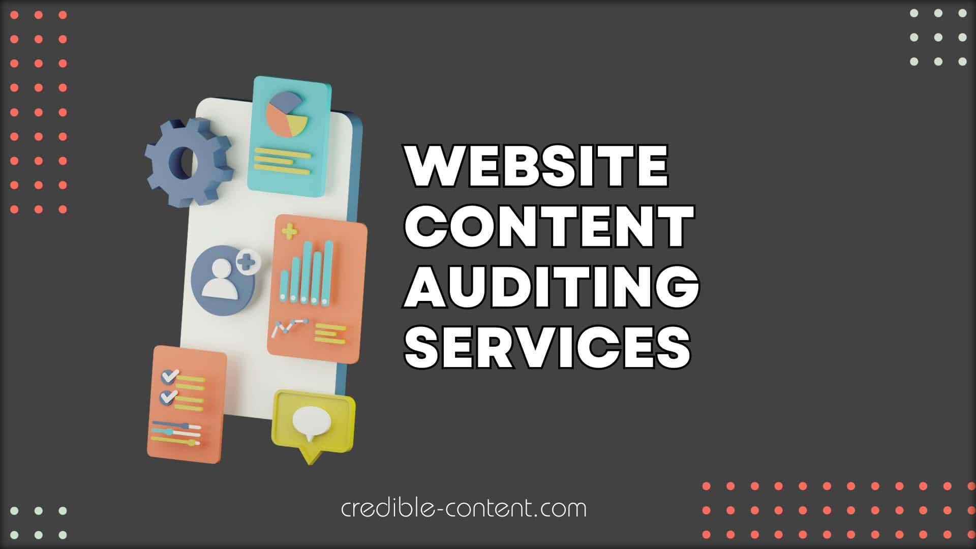 Website content auditing services