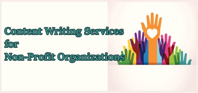 Content Writing Services for Non-Profit Organisations
