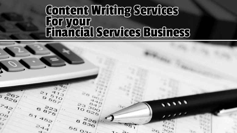 Content writing services for financial consulting services business website