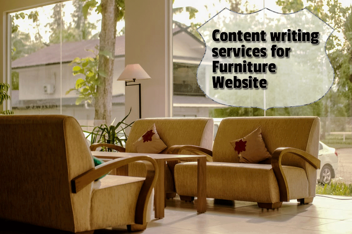 Content writing services for furniture website