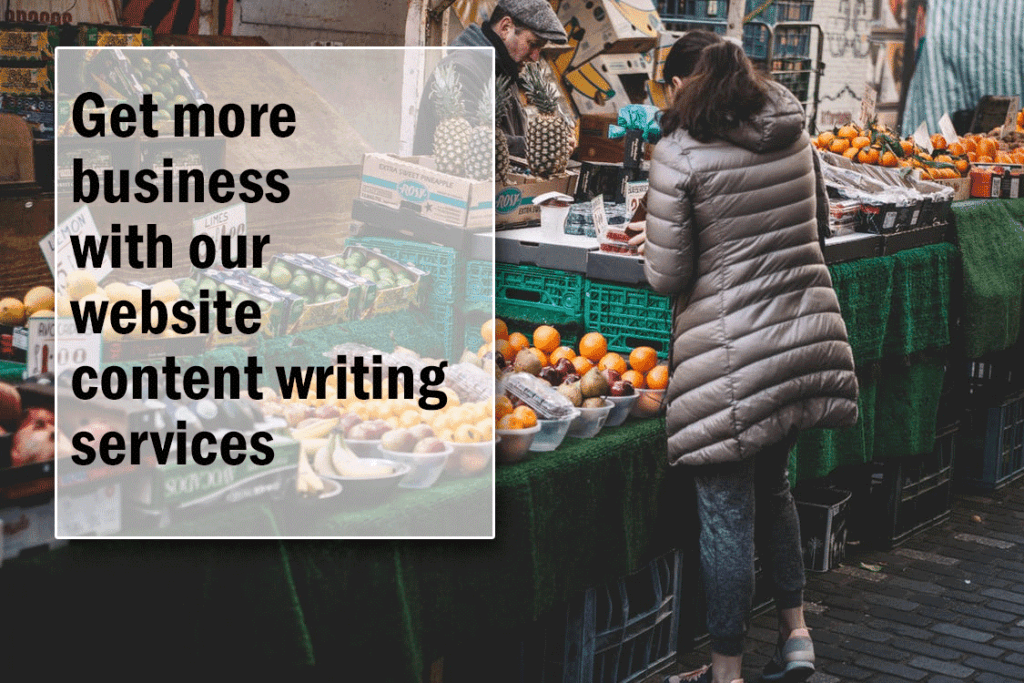 Get more business with a website content writing services