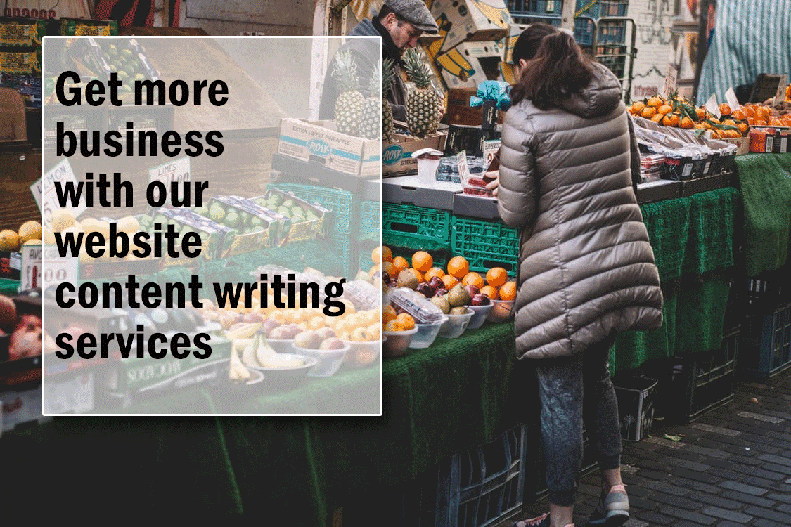 Get more business with a website content writing services