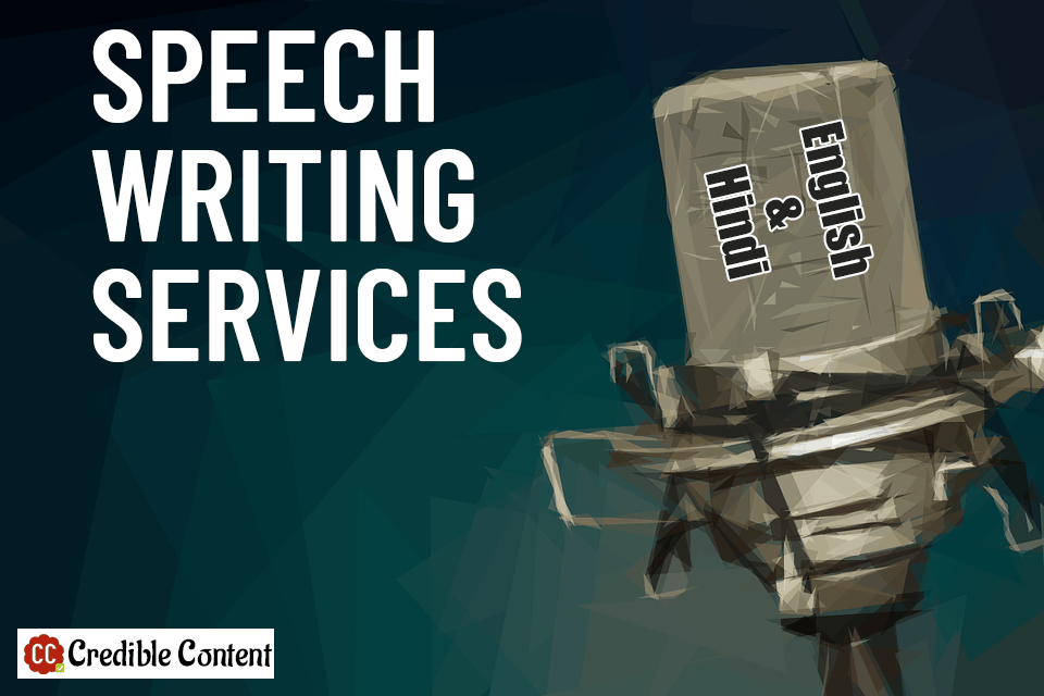 Speech writing services – speech writer – English and Hindi