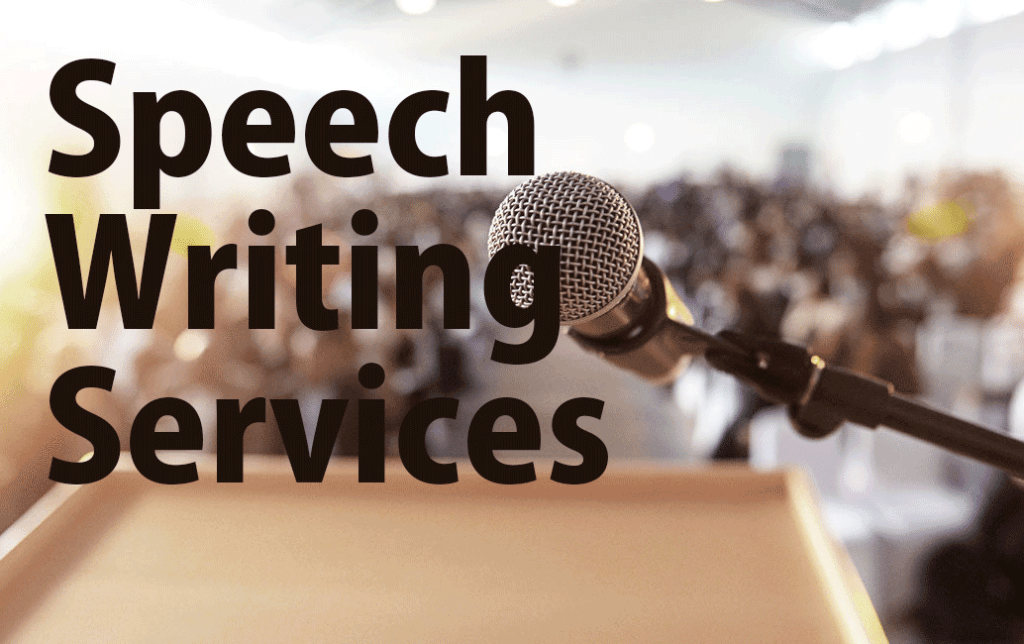 Speech writing services