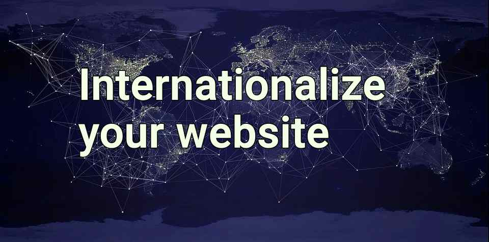 Internationalize your website content