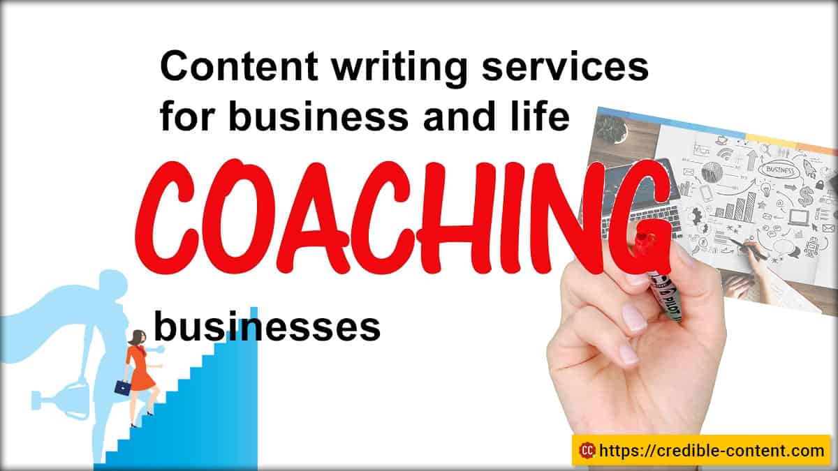 Content writing services for business and life coaching websites