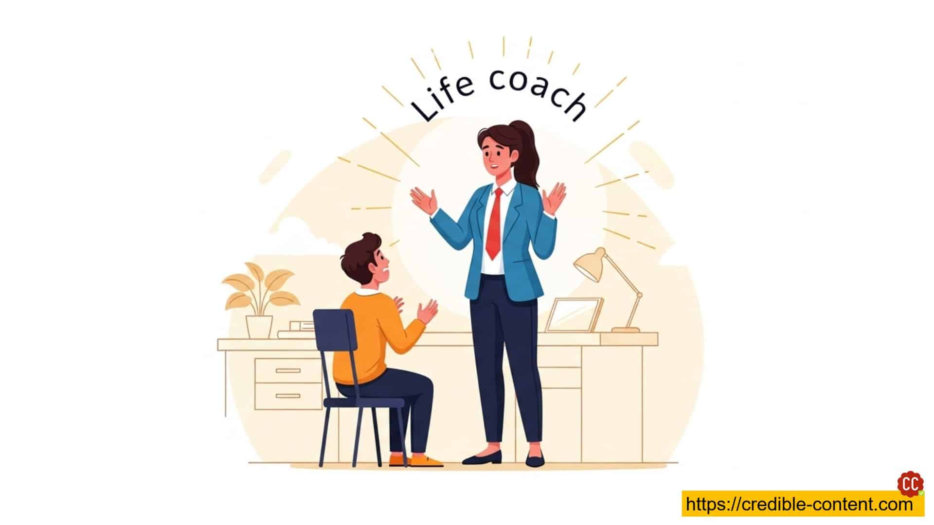Inspire trust as a life coach with quality content writing