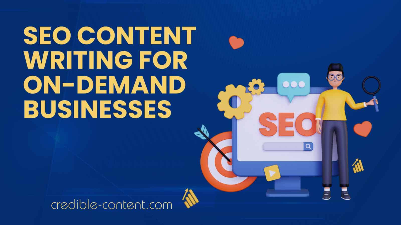 SEO content writing for on-demand businesses
